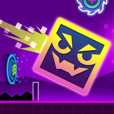 Geometry Dash: A Rhythmic Labyrinth of Frantic Fun!