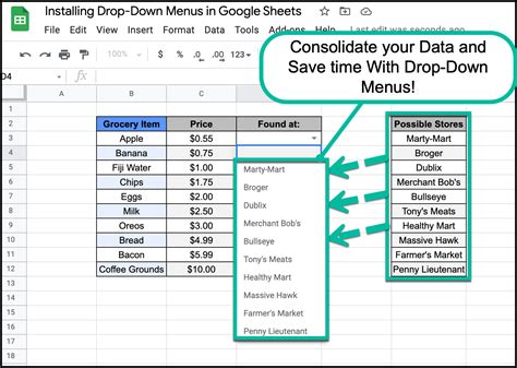 How to Make Drop Down Menu in Google Sheets: A Comprehensive Guide to Streamlining Your Data Entry