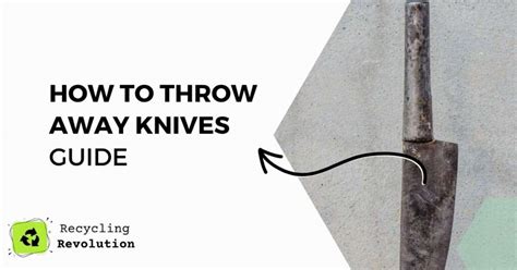 How to Throw Away Knives: A Philosophical Inquiry into the Nature of Disposal