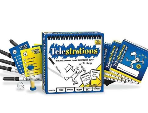 Telestrations: A Hilariously Chaotic Game of Telephone Meets Pictionary!